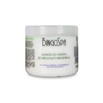 .! BINGOSPA Kuracja do włosów z 40 aktywnych składników 500g